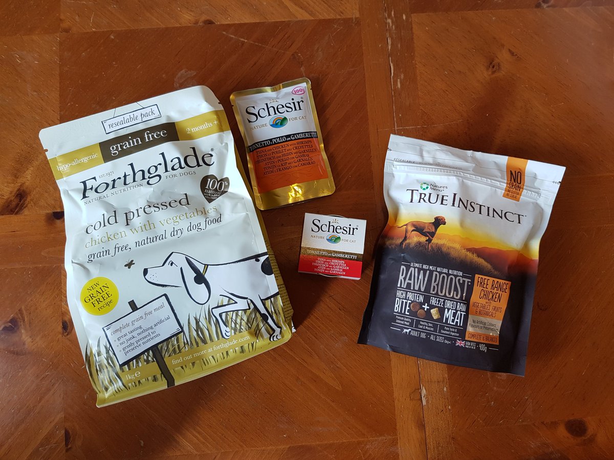 galleonstores's tweet image. Adding to our instore pet food range this month, you’ll find #Forthglade Cold Pressed Dry Dog Food, #Schesir Wet Cat Food and #NaturesMenu True Instinct Raw Boost for dogs. Browse our full range in store.