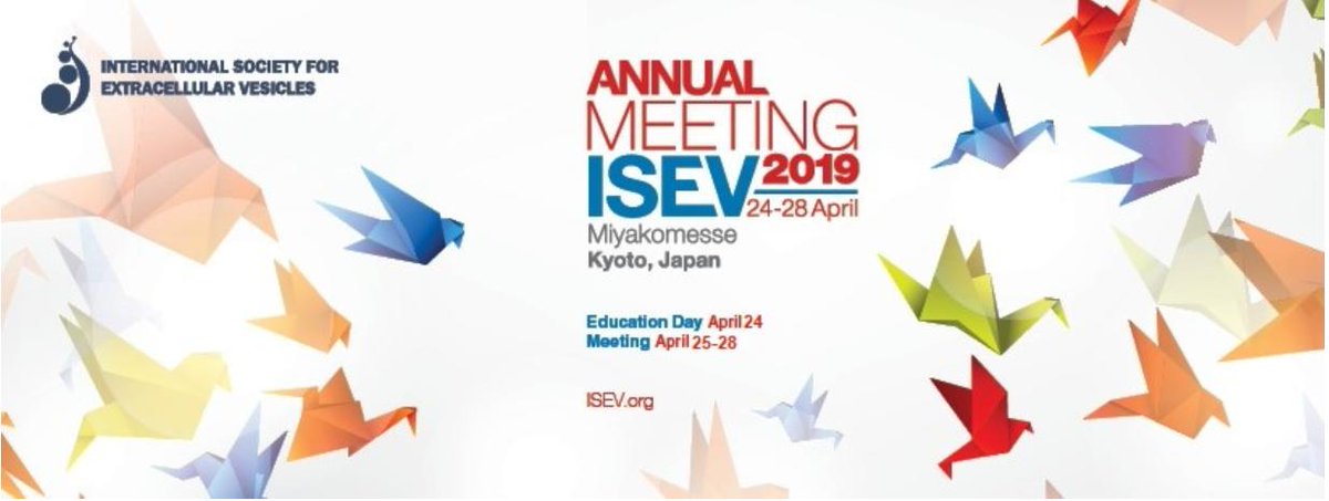 Meet the Exosomics' Team at the ISEV 2019 Conference in Kyoto Japan.
isev.org/page/ISEV2019