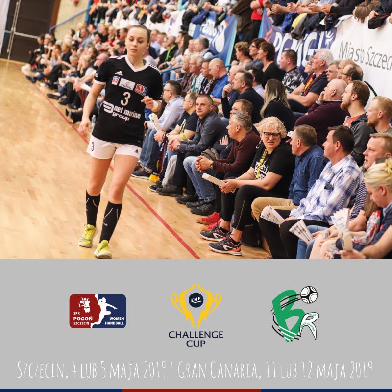 SPR_Pogon's tweet photo. 💙❤ SPR Pogoń Szczecin będzie gospodarzem pierwszego starcia finałowego z 🔥🏆 Rocasa Gran Canaria, mecz w Szczecinie zaplanowano 4 lub 5 maja, rewanż tydzień później w Hiszpanii (11/12) 💪 https://t.co/W9PX4TCvtO