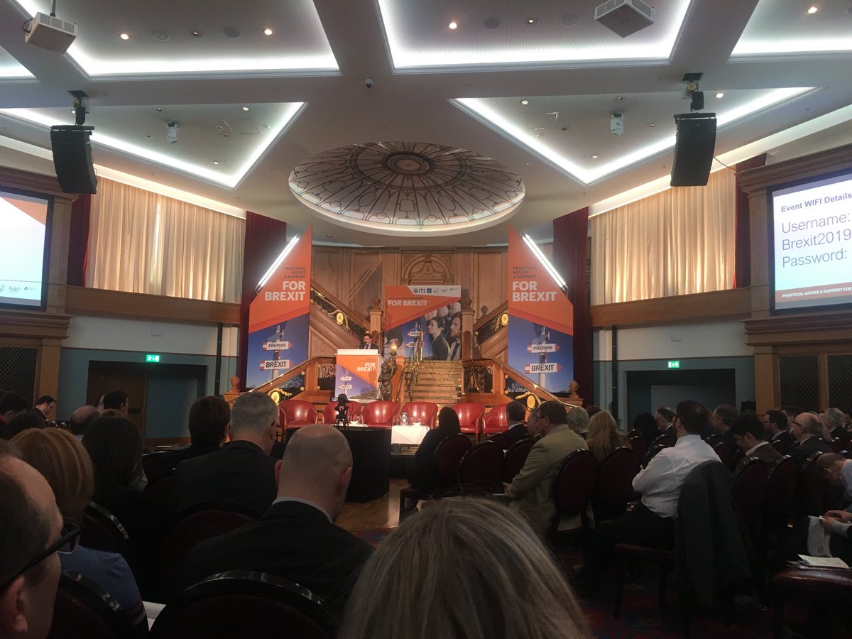 CILT_NI's tweet image. Attending the #practicalhelp #Brexit event hosted by @JP_Biz @Inter_Trade