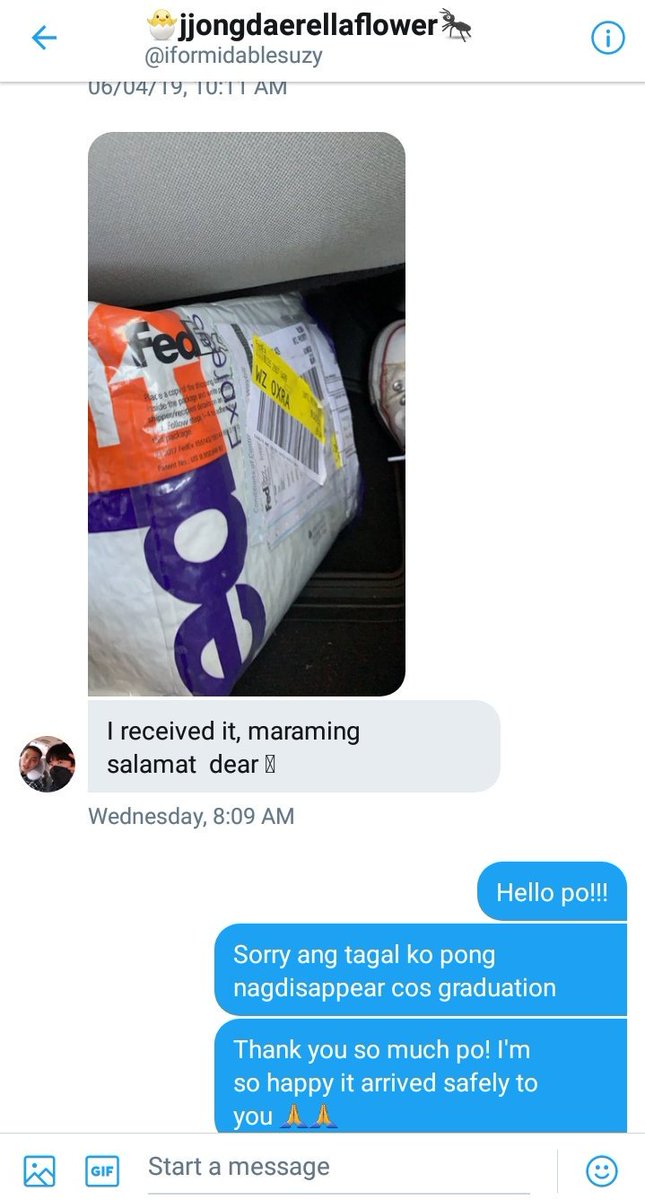 infinitegoodsph's tweet photo. #IGPHFeedbacks
My first ever international transaction is a success! Thank you so much po! 💛 https://t.co/Qq2GUivWFN