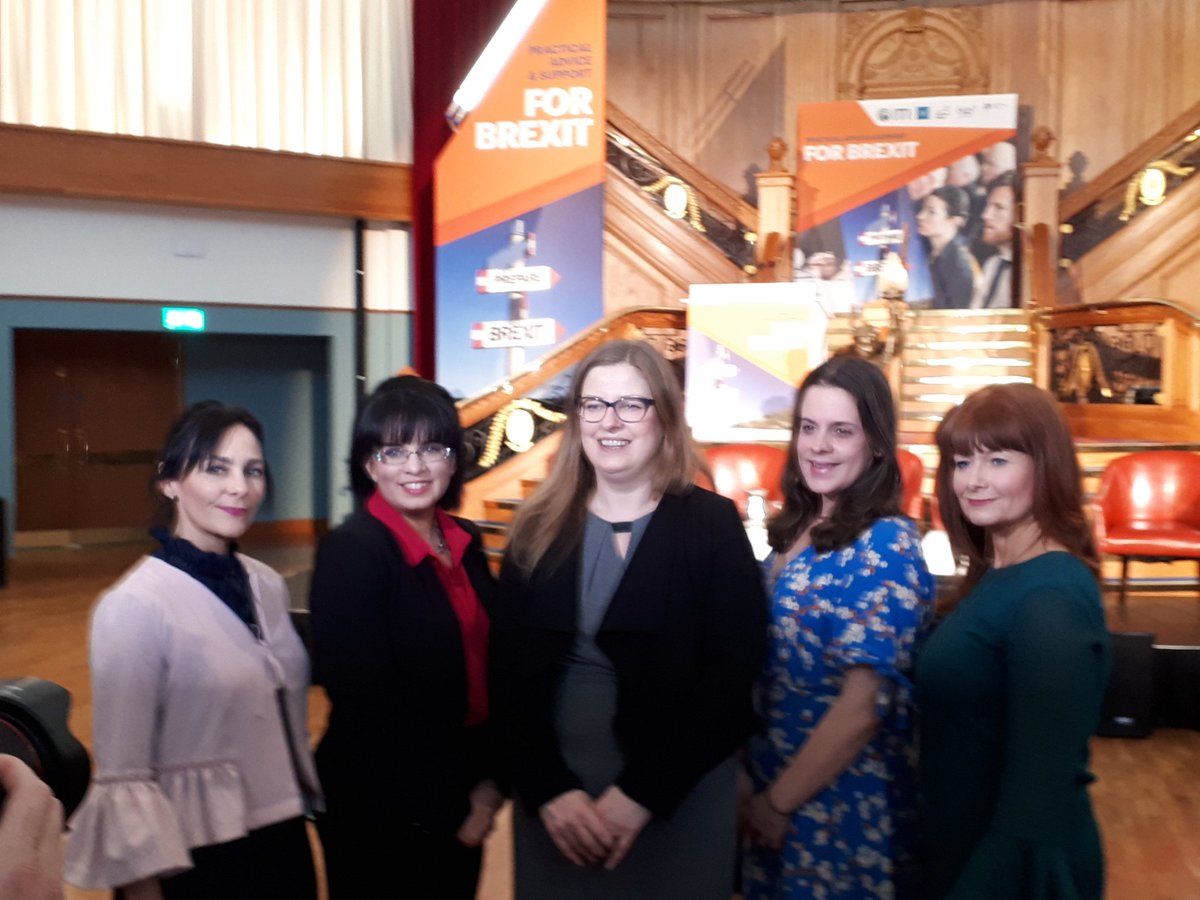 durkandonal's tweet photo. @InvestNI @FSB_NI @Inter_Trade @IoDNI @NIChamber full house at Titanic Belfast for #practicalbrexit https://t.co/B6fUGyJPNk