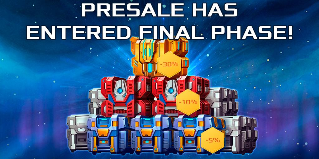 Attention prospectors! We have 2 news for you! 

The 2nd stage of the presale discount is going to end today, and the final stage begins! 

At the same time, we are changing the Pi-Astro exchange rate for other cryptocurrencies due to growing BTC.

#mmo #game #presale #blockchain