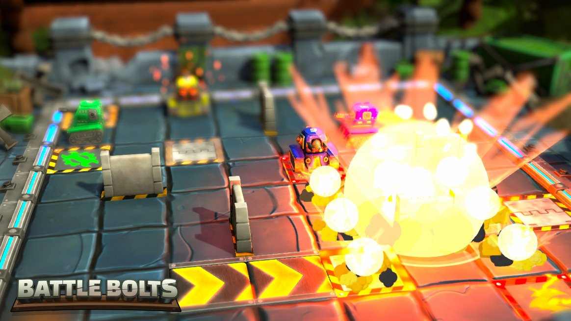 BattleBolts's tweet photo. We’re testing #BattleBolts Online mode and it’s looking good! We’ll push it live as soon as we’re happy with stability and performance, which should be pretty soon. We know you need something to kill time before next #GoT episode. :) #gamedev #indiegame #TuesdayThoughts https://t.co/cERdmBdKLy
