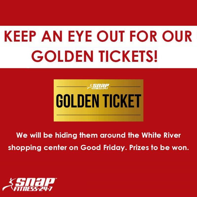 SnapStAustell's tweet photo. We're going to be hiding some golden tickets around the White River Shopping Centre on Friday! 🎫 Keep an eye out to win some prizes 👀 https://t.co/52zydLpFWh