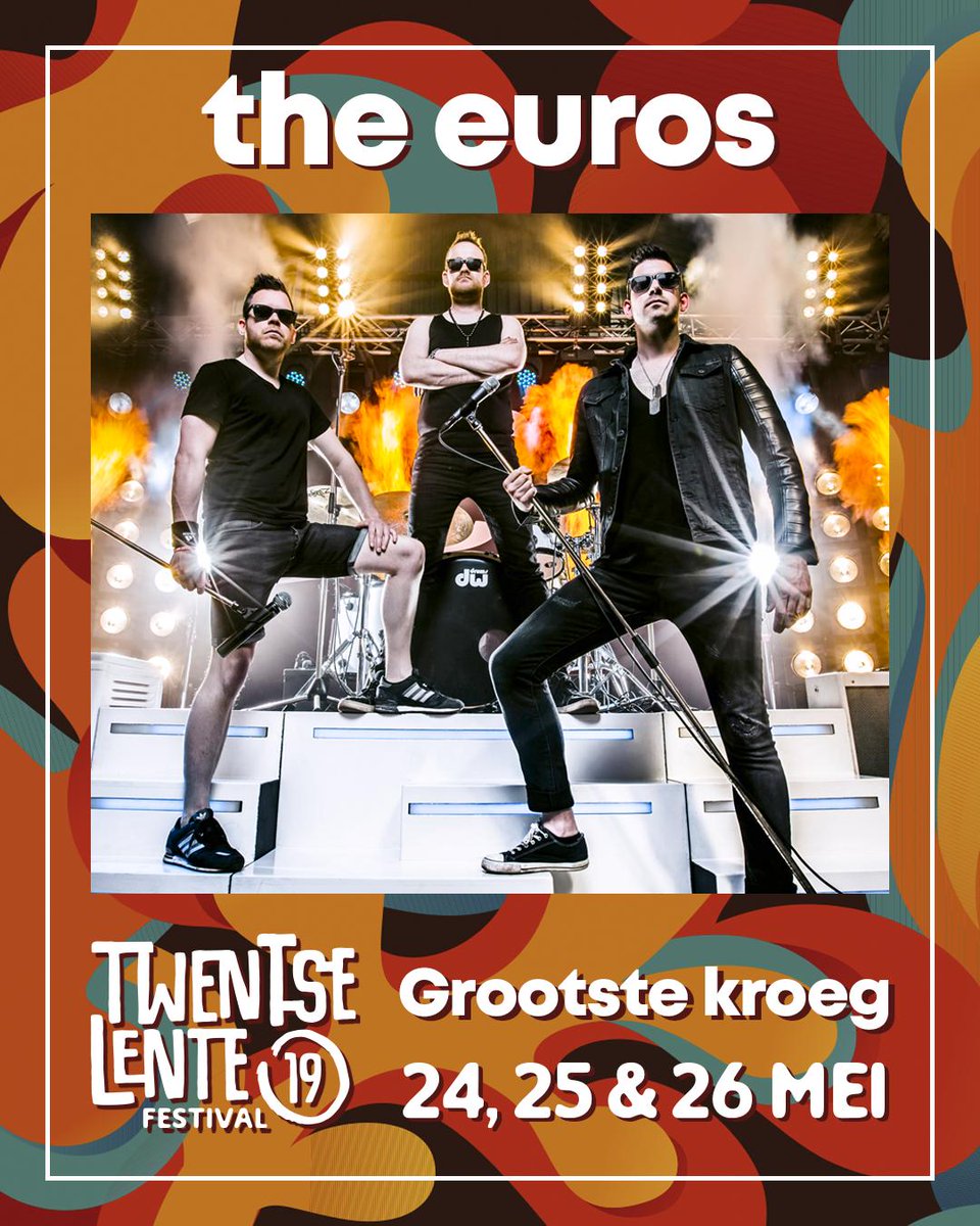 The Euros op het Twentse Lente Festival! 🔥

Ja ja! De drie musketiers van het feestcircuit; met hits, humor en veel interactie als hun voornaamste wapens komen naar de Grootste Kroeg van Almelo! Zorg dat je er bij bent! 🍻