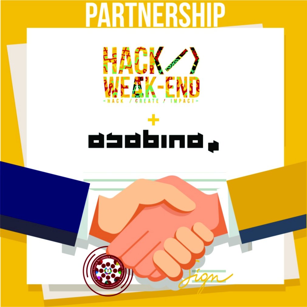 Fabiyi_WaleTaza's tweet image. I'm honored to annouce our technical partnership with #AsabinaGMBH a #German based #tech company. I can confirm that the CEO @vidbina is flying in with Two resource persons to be part of @hackweakend event next weekend.
#techforgood #HealthTech #Socialimpact #Gambia
