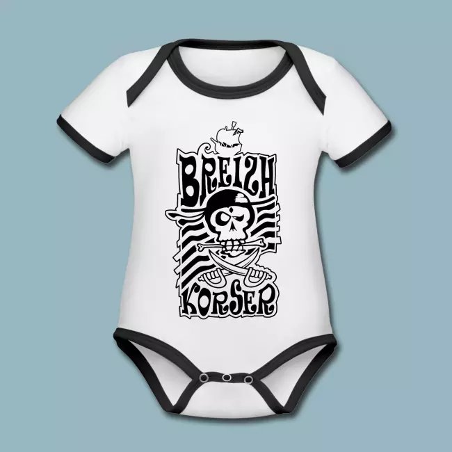 Spreadshirt Bretagne Breton Breizh Original Body Bebe Bio Manches Courtes Fantaisie Et Specialty Vetements Mystik Com Au