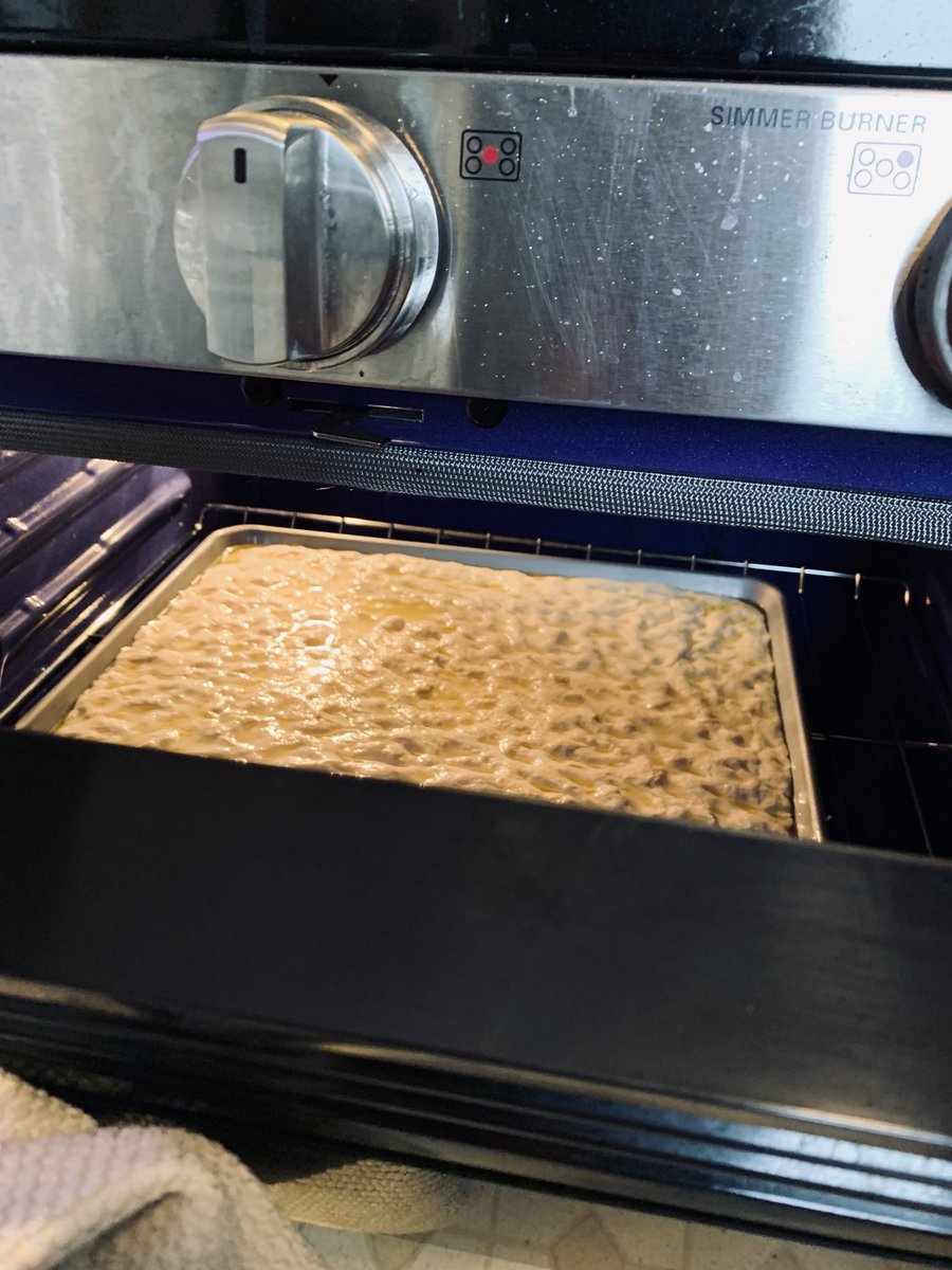 mvddm's tweet photo. Added the salt brine to the dough and I LITerally want to go swimming in it! Putting the tray into the oven now!
This is a good time to remind everyone to decolonize the kitchen!! #DecolonizeTheKitchen #DecolonizeYourKitchen https://t.co/xAWd4zXzf8