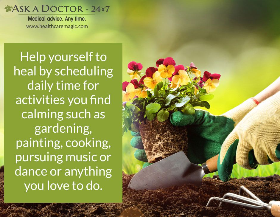 Largest Health Q&A site. 
Ask a Doctor Online at 
askadoctor24x7.com/app 

#gardening #hobbies #stayactive #mentalhealth #stress #beatstress #AskADoctor #DailyHealthTips #HealthcareMagic
