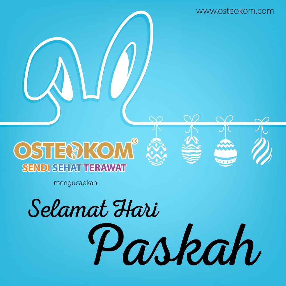 Osteokom_Lapi's tweet photo. Happy Easter to all who celebrated. Pengorbanan dan kebangkitanNya membuat kita lepas dari dosa. Mari kita maknai Paskah ini sebagai momen pemulihan dan pengampunan diri. Semoga kasih dan damai selalu menyertai kita semua. #Paskah #HappyEaster #Kasih #Love TelurPaskah #Osteokom https://t.co/rLmetJWPGG
