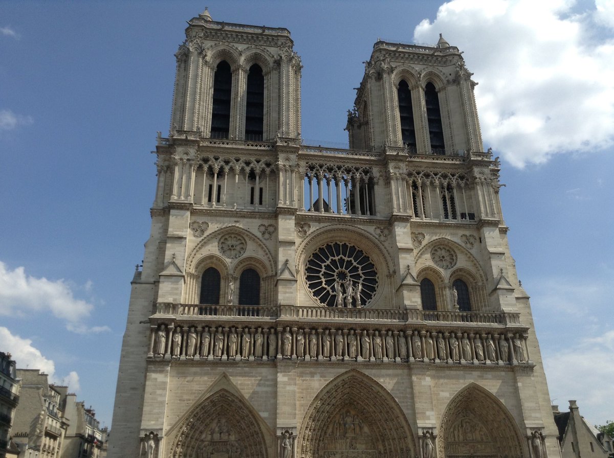 It’s devastating to know that this cathedral will never be the same. Feeling blessed that I got the chance to see it several years ago. #noussommesavecvous #NotreDameFire