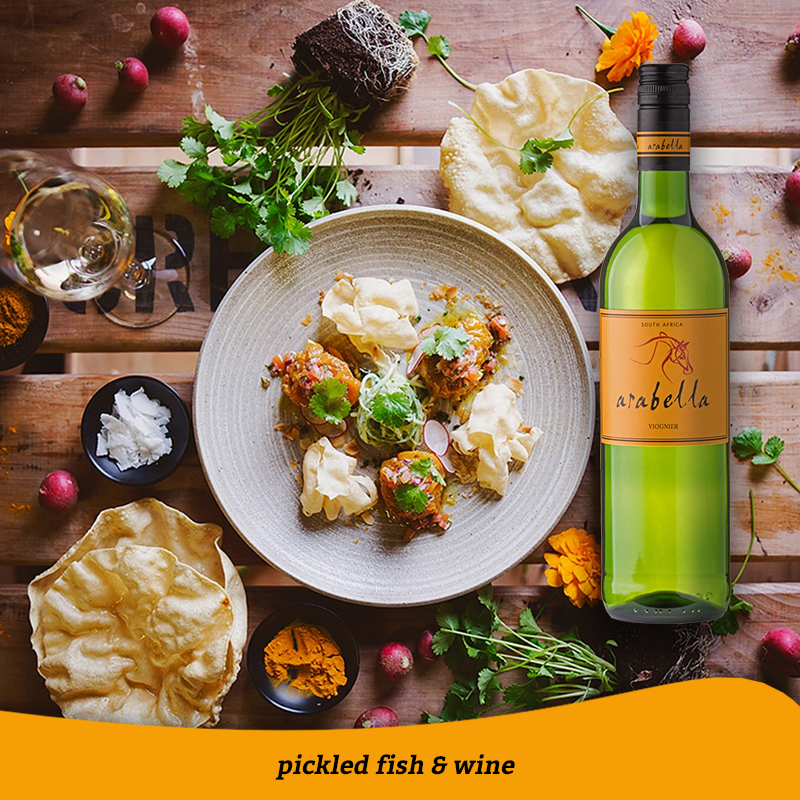 ArabellaWines's tweet photo. Here is an Easter pairing we though you might like.
Pickled fish & Viognier.
Make every pairing an event.
#arabellawines #everybottle #everyevent https://t.co/VKeGgxFVcG