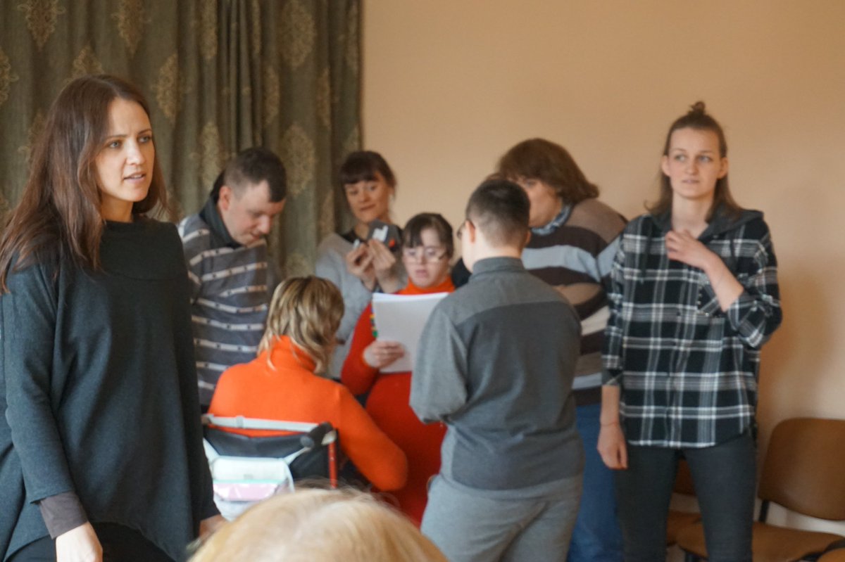 JCentras's tweet photo. STELLA project dissemination.
We are very happy to talk about important things with our friends Pasvalio Viltis.

#WeAreSTELLA #KA2_EB17 #Inclusion #AdultLearning #PeopleWithDisabilities #ProjectTeam #Lithuania https://t.co/V9cYXWAqbh