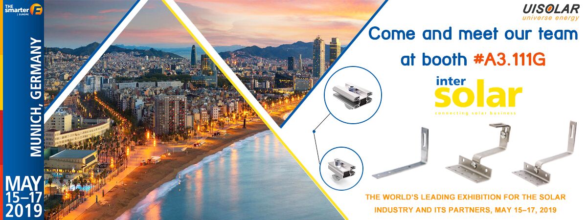 Are you going to the Inter Solar on 15th-17th May?

Are you looking for the new energy about the solar ?

Are you to have a economic electrical cost?

If yes, weclome to visit our Booth hashtag#A3.111G