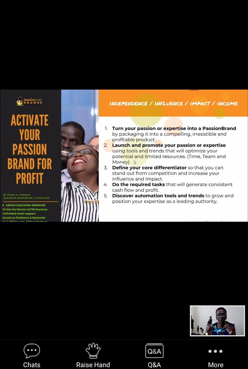 1. Know your customer 2. Know your contemporaries 3. Know your core differentiator 4. Know your Brand's Culture 5. Deliver a Wow experience. <a href="/PassionProfit/">PassionProfit</a> <a href="/FridaOwinga/">Frida Owinga</a> @FoundersGlobal #passionprofitbrands  #TuesdayMotivation #TuesdayMorning #TuesdayThoughts #founders