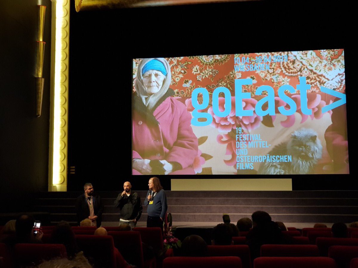 beqecufaj's tweet photo. Auch Filme aus der Republik 🇽🇰 wurden beim #Filmfestval @goEastFF in #wiesbaden uraufgeführt! #Kosovo hat tolle Künstler und Filmemacher! 🇽🇰 🇩🇪 🎞 🎥 https://t.co/2LSiHx3cgC