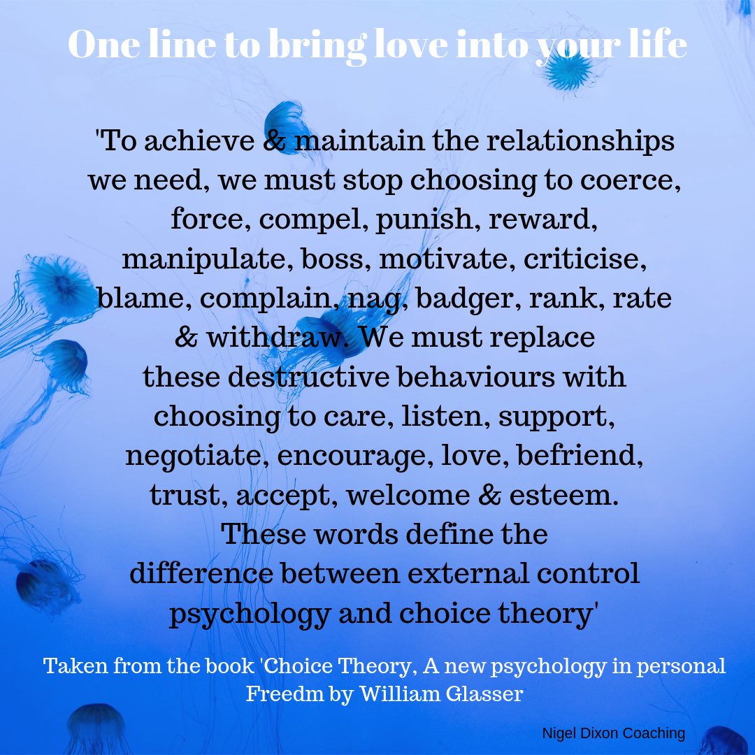 One liner of all one liners, read often and create new thinking💫
 #quote #choice #quotes #quotesdaily #quotestoliveby #life #lifechoaching #coach #coaching #newthinkingnewpossibilities #love #family #gratitude #believe #relationshipgoals #relationshipquotes #psychology