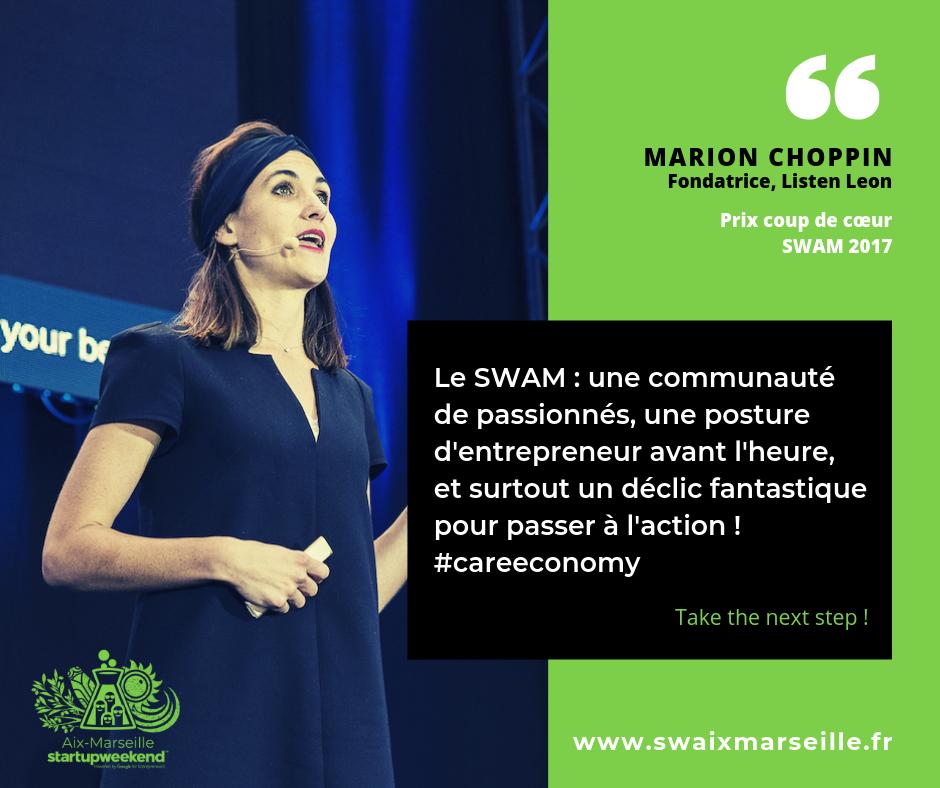 swAixMarseille's tweet image. 📣C&apos;est ceux qui l&apos;ont vécu qui en parlent le mieux ! @MarionChoppin @ListenLeon ❤ Si vous n&apos;êtes pas convaincus vérifiez par vous même ! 
📍RDV le 17, 18, 19 mai 2019 ! 
⏰ La billetterie ouvre DEMAIN !!!
#motivation #careeconomy #swam #startupweekend