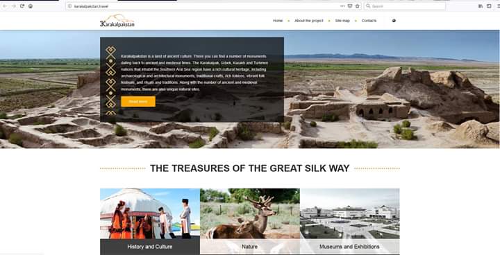 Bakhadur_Pal's tweet photo. The new website to boost the tourism development in Karakalpakstan launched today with the support of #UNESCO within the #UNJointProgramme, which functions in 6 languages: English, French, Deutch, Russian, Uzbek and Karakalpak. https://t.co/xJVTmhgNiu https://t.co/TdJGZ86ikr