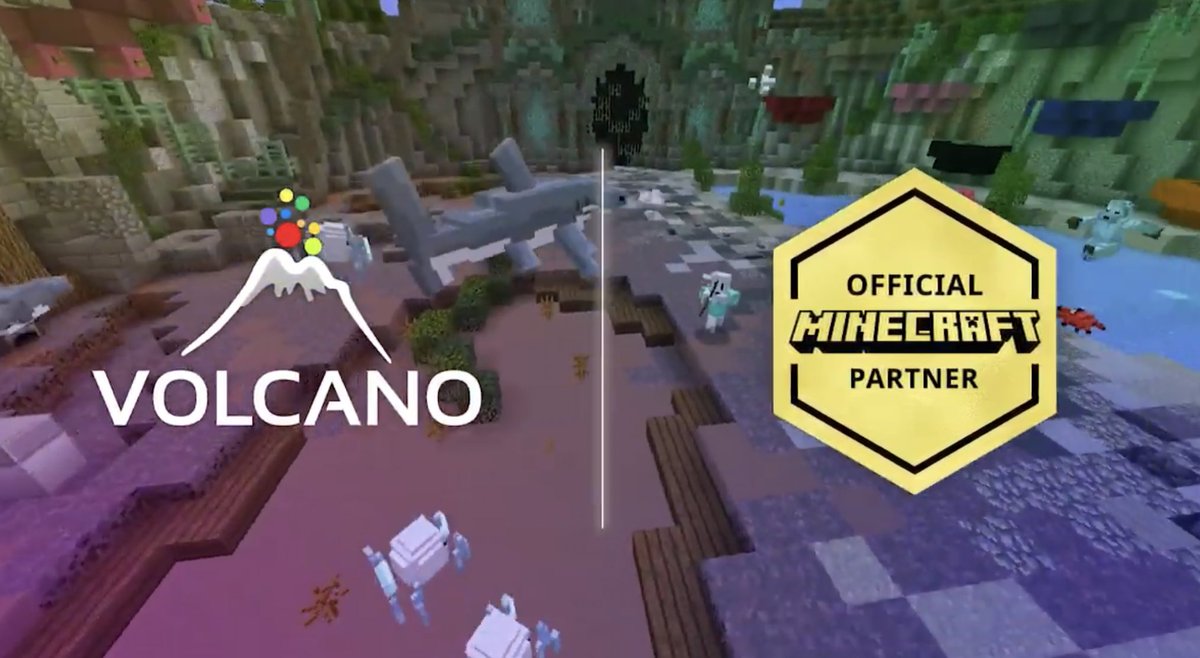 VolcanoSMC's tweet photo. We're glad to announce that we're officially an Official Minecraft Partner! 🎉

Thank you @PathwayMC for helping us achieve this goal ❤️

Look out next week for the announcement of our first map on the Minecraft Marketplace! 🥳 https://t.co/AUnPDvnP0Q