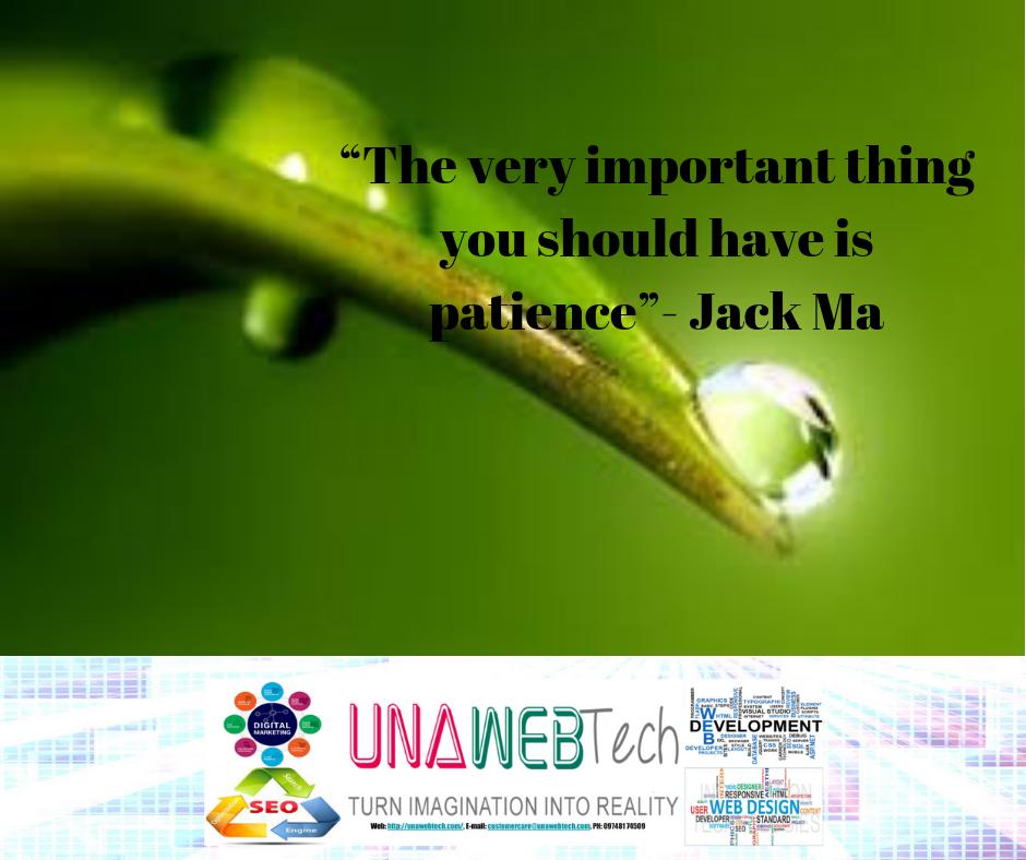 unawebtech's tweet image. #UnaWebtech
Courtesy: unawebtech.com
Ph: 09748174509
#thoughtoftheday, #tuesdayfeeling, #tuesdayMotivation, #tuesdaythoughts