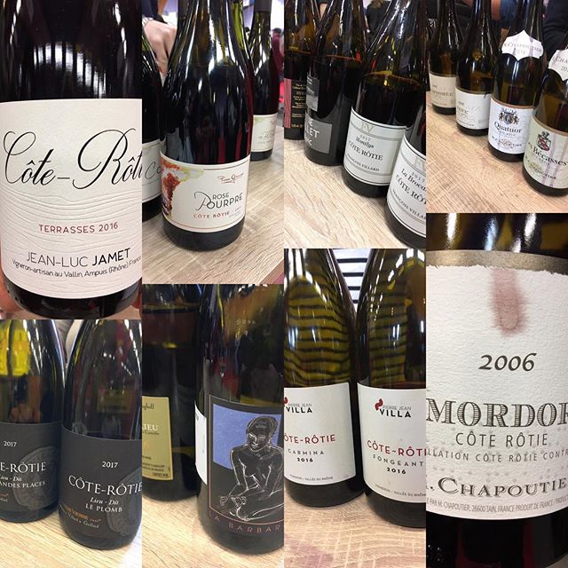 marieroginska's tweet photo. Découvertes en Vallée du Rhône 🍷 Day-1 Suite de quelques pépites Côte Rôtie🍷🍇 #dvr2019 #valleedurhone #rhone #rhonevalley #coterotie #syrah #viognier #ilovesyrah #syrahlover #winetasting #winelover #wine #rhonewine #travel #travel… https://t.co/XdJ8bkoPNU https://t.co/ZGaoFvUCMP