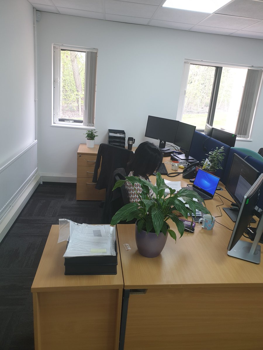 First couple of weeks in the new office have gone well and everyone appears to have settled in quite nicely