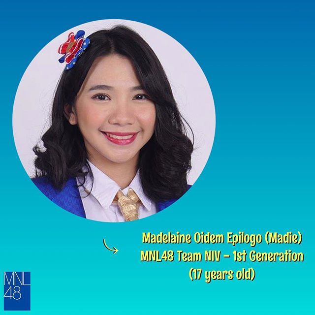 48familypict_'s tweet photo. 【Today Birthday】
Happy Birthday to Madelaine Epilogo, she turned 17 today. April 16, 2019. 🎈🎈
.
#MNL48 #TeamNIV #MadelaineEpilogo #MNL48Madie #ew48 https://t.co/p1DvNoMQ4S https://t.co/pNg1MwWuJl