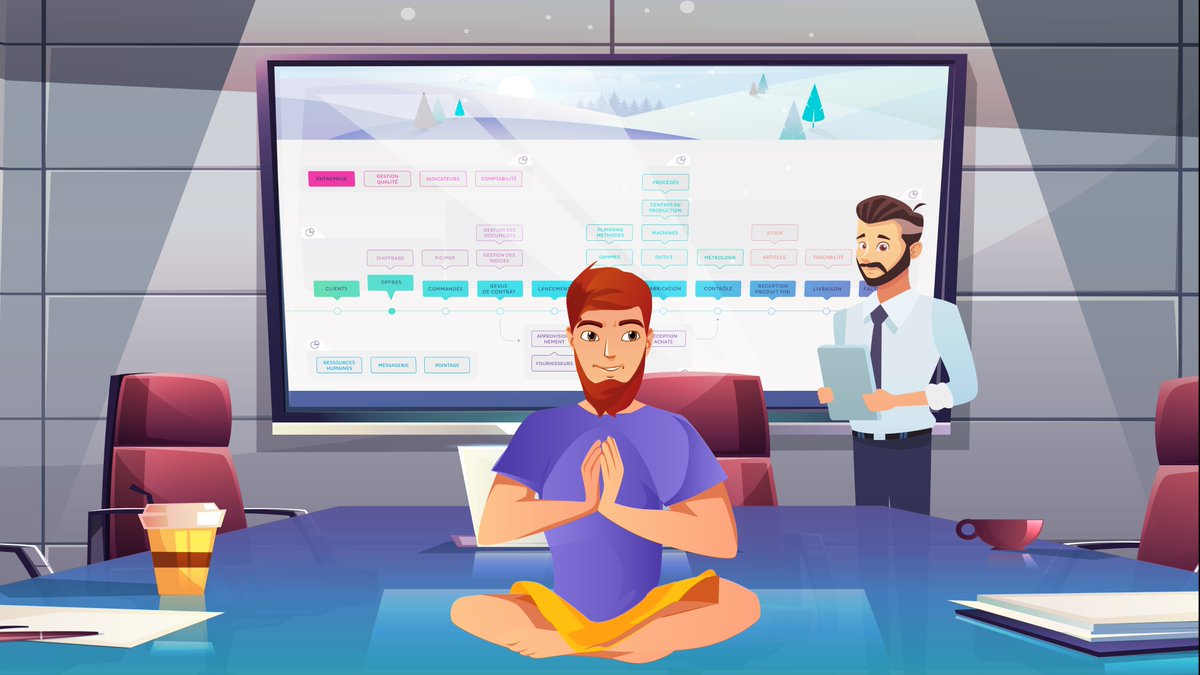Besoin d'une pause détente ? Suivez les aventures de Florian et de sa société PRODIZ, sur le point de faire LE bon choix d'#ERP #MES pour gérer la #production de la société !

Regarder la BD animée ici : youtube.com/watch?v=fOq8EZ…