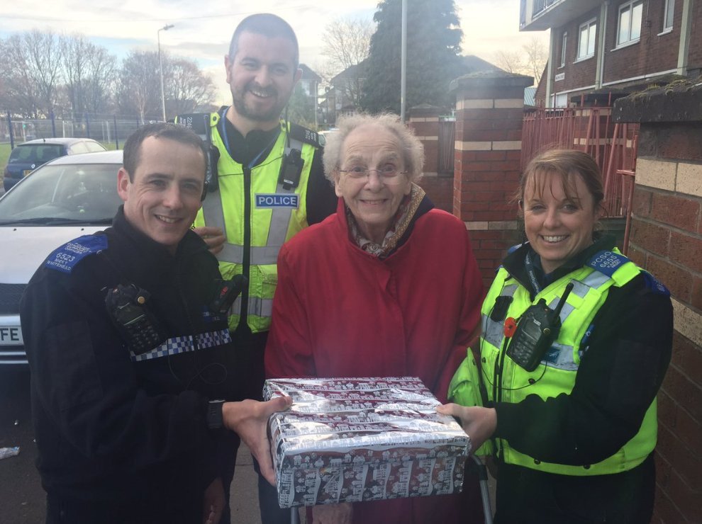 Today we will be opening our new community garden and dedicating it to the late PC Austin Jackson our beat officer fondly remembered by the community.