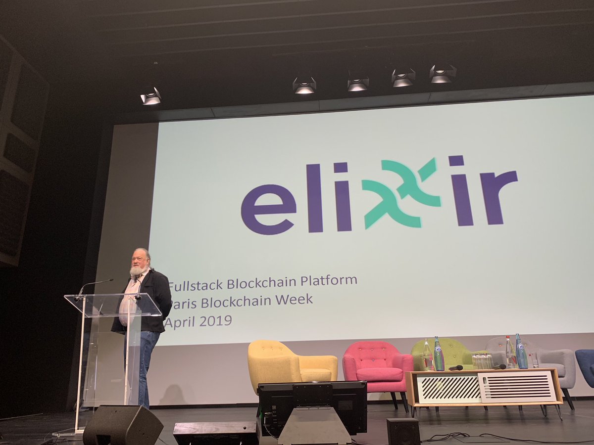 elixxir_io's tweet image. “Excited to be here in Paris” @chaumdotcom
@PBWSummit @ParisBlockWeek  #ParisBlockchainConference