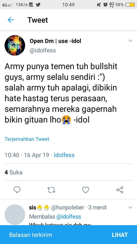 indirariani's tweet photo. otak kalian terbuat dari apa sih 😑
#JUSTICEFOREXOLAB #ApologizeArmysToExoLab https://t.co/01LRZYWMOM
