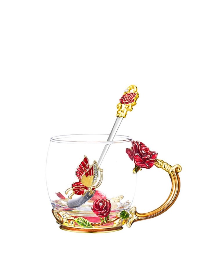 MeerSelling's tweet image. Coffee Mug with spoon for women girls...
Crystal glass rose Flower design handmade.... #coffeemug #kitchenware #amazon .....
amazon.com/gp/product/B07…