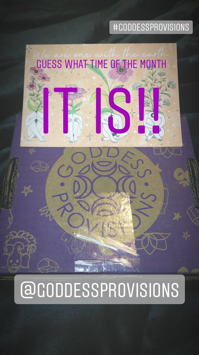 Goddess Provisions Goddessbox Twitter - 0 replies 1 retweet 1 like