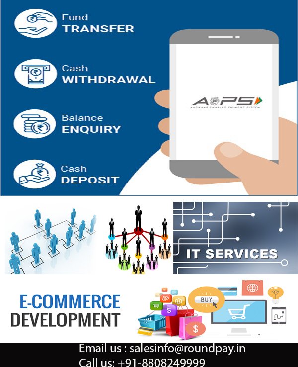 RoundPay provides mobile recharge API or Software Services, MLM Software for all mobile networks, data card, DTH and hotel & flight booking, Utility bill payment, travel API with integration. 
#Roundpay