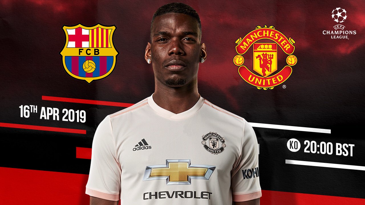 Manchester united champions league deals 2019
