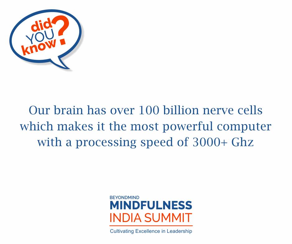 _BizLeaders_'s tweet image. RT @Beyondmindnow: Very few people among us are fully aware and utilizing this capacity of the brain. Are you one of them? #mindfulnessindiasummit #beyondmindlearning #leadership #emotionalintelligence #performance #growth #didyouknow #facts #brainfacts …