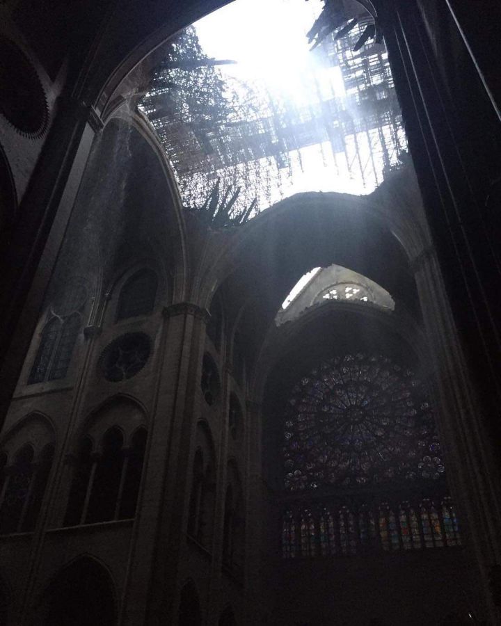 le_Parisien's tweet image. Les photos de la cathédrale de Notre-Dame ce matin (par Nicolas Guyard) --&amp;gt; l.leparisien.fr/Cji