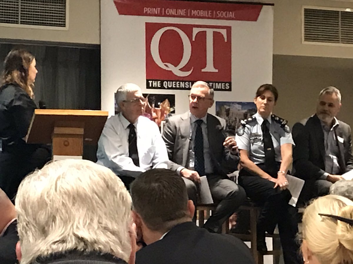 BUSINESSinSWQLD's tweet photo. Infrastructure, job stability and the ability to move people efficiently and effectively in a growing market seemed to be the take home thoughts from today’s Queensland Times #FutureIpswich event. https://t.co/86rM49SrnH