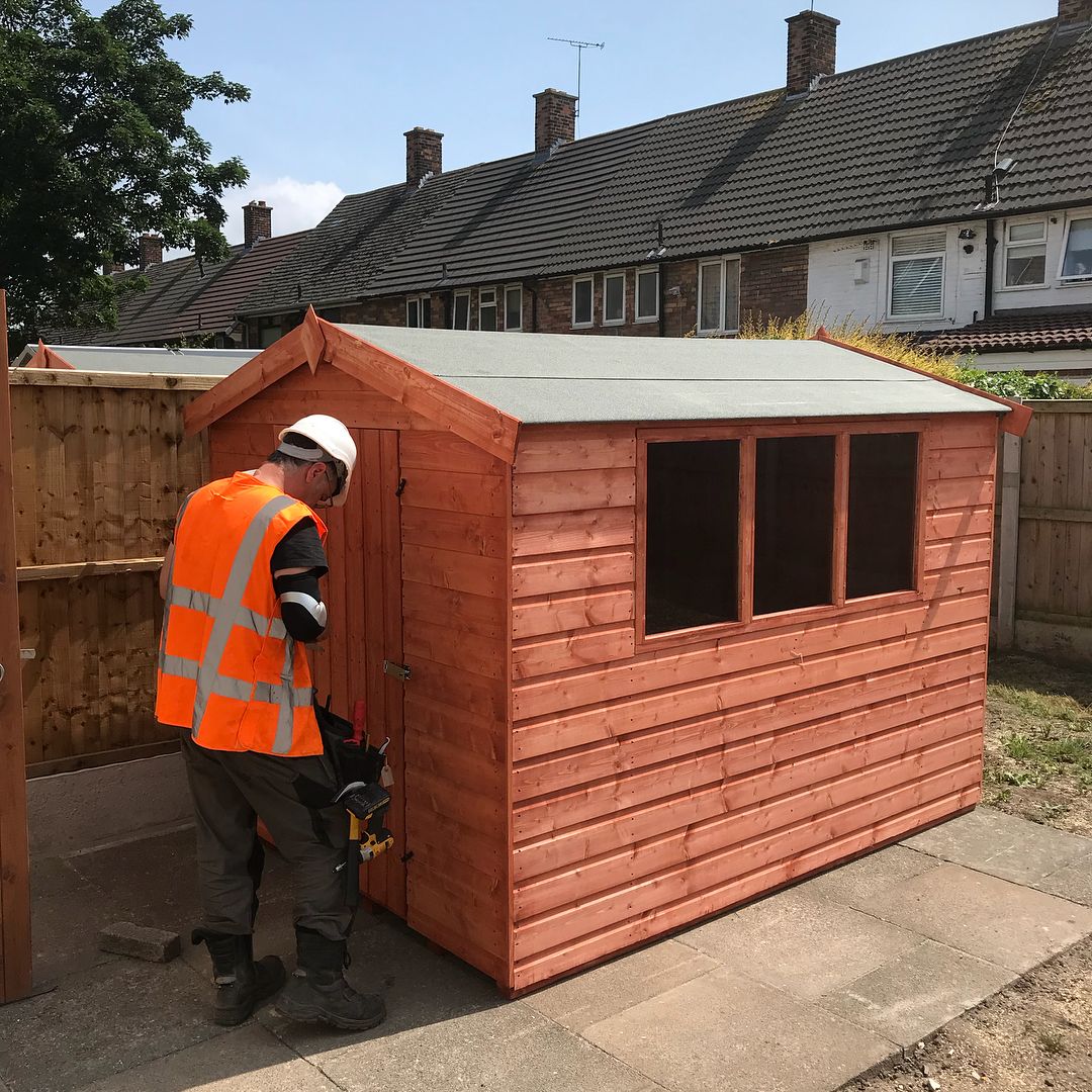 Our Wooden Sheds start from just £289, and the height means that budding gardeners and DIY enthusiasts can enjoy their space (without having to duck down) 😊 

Shop -- > buff.ly/2UDSY8p
.
.
#gardening #sun #diy #gardenshed #diy #building #sheds #greenretreat