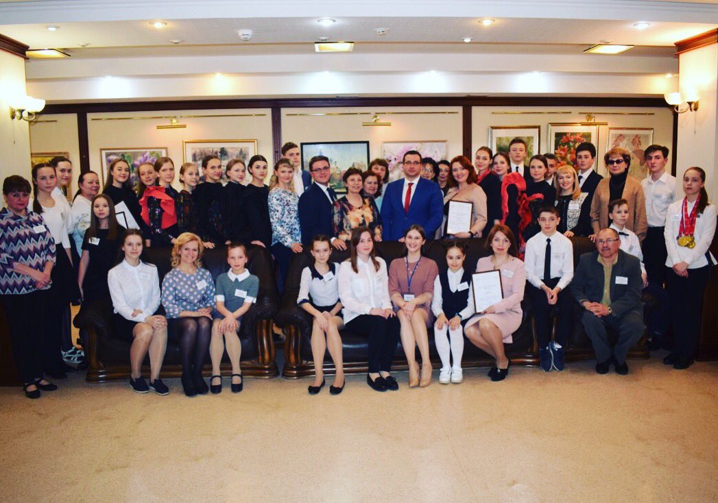 Владимир Шарыпов встретился с лучшими воспитанниками Дворца детского и юношеского творчества!
