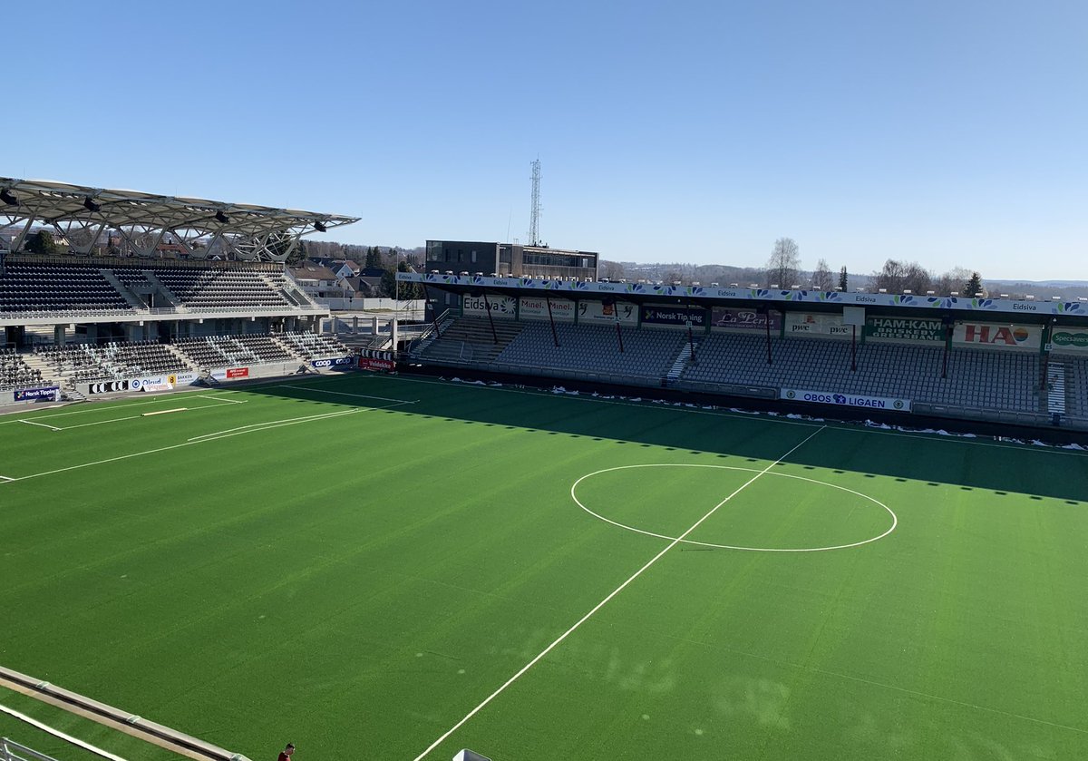 Se på dette her da 😍 Vi gleder oss til åpning av nye kunstgresset ☀️💚