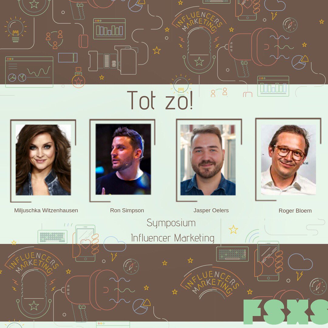 Today is the day! Hét inspiratie event voor toekomstgerichte (marketing) managers in foodservice &amp; retail! #foodservicexs #influencer #marketing #symposium