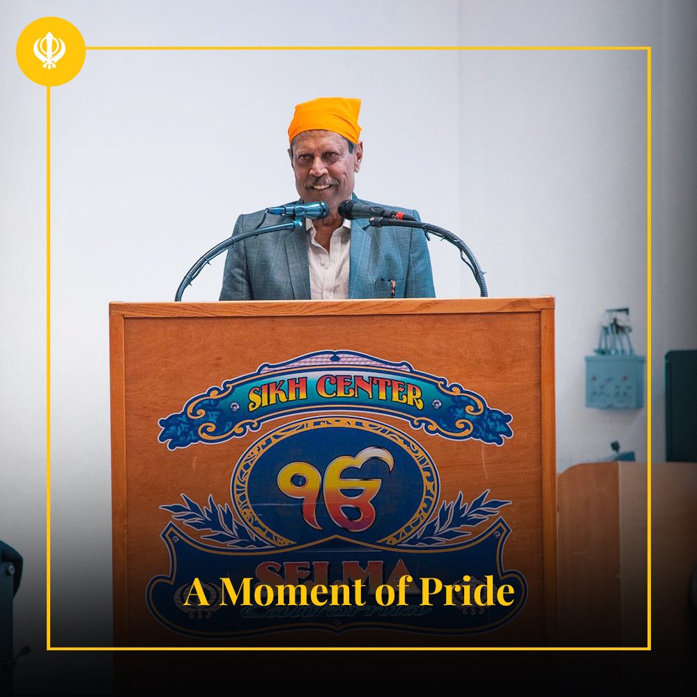 WeTheSikhs's tweet photo. @therealkapildev and Mr. Ajay Sethi unveiled their coffee-table book 'We the Sikhs' in the US on the auspicious occasion of Vaisakhi (14th April) with immense pride.

#WeTheSikhs #ProudtobeSikh #Vaisakhi https://t.co/P0dARbHkHt
