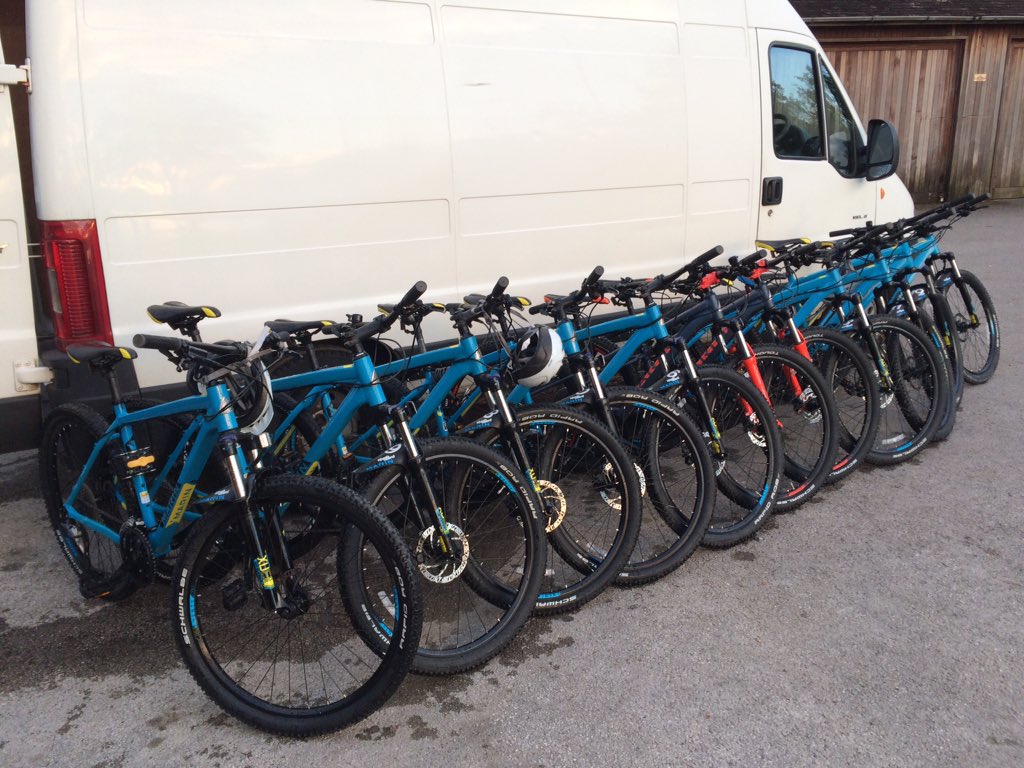LD_BikeHire's tweet photo. Big weekend ahead and we’ve still got four bikes to go https://t.co/z71KU1d5mv