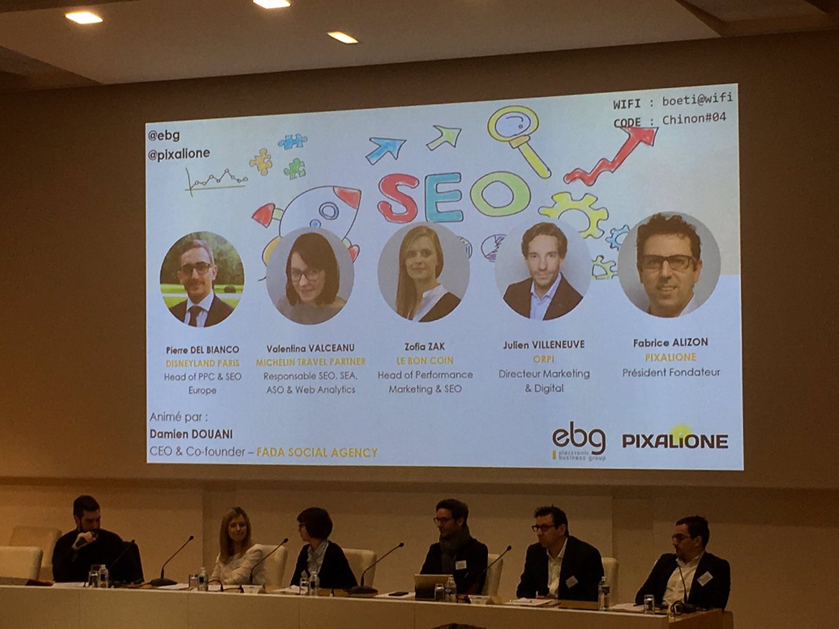 epo9_'s tweet photo. 🔎 « Comment optimiser votre trafic grâce au search marketing ? » Table ronde @ebg @pixalione https://t.co/Y3FQitmfC3