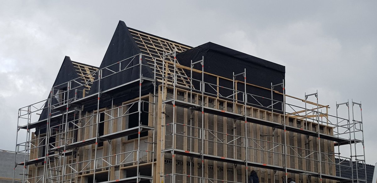 ProPrefab's tweet image. Zaandam...
Dak elementen gemaakt en geplaatst...