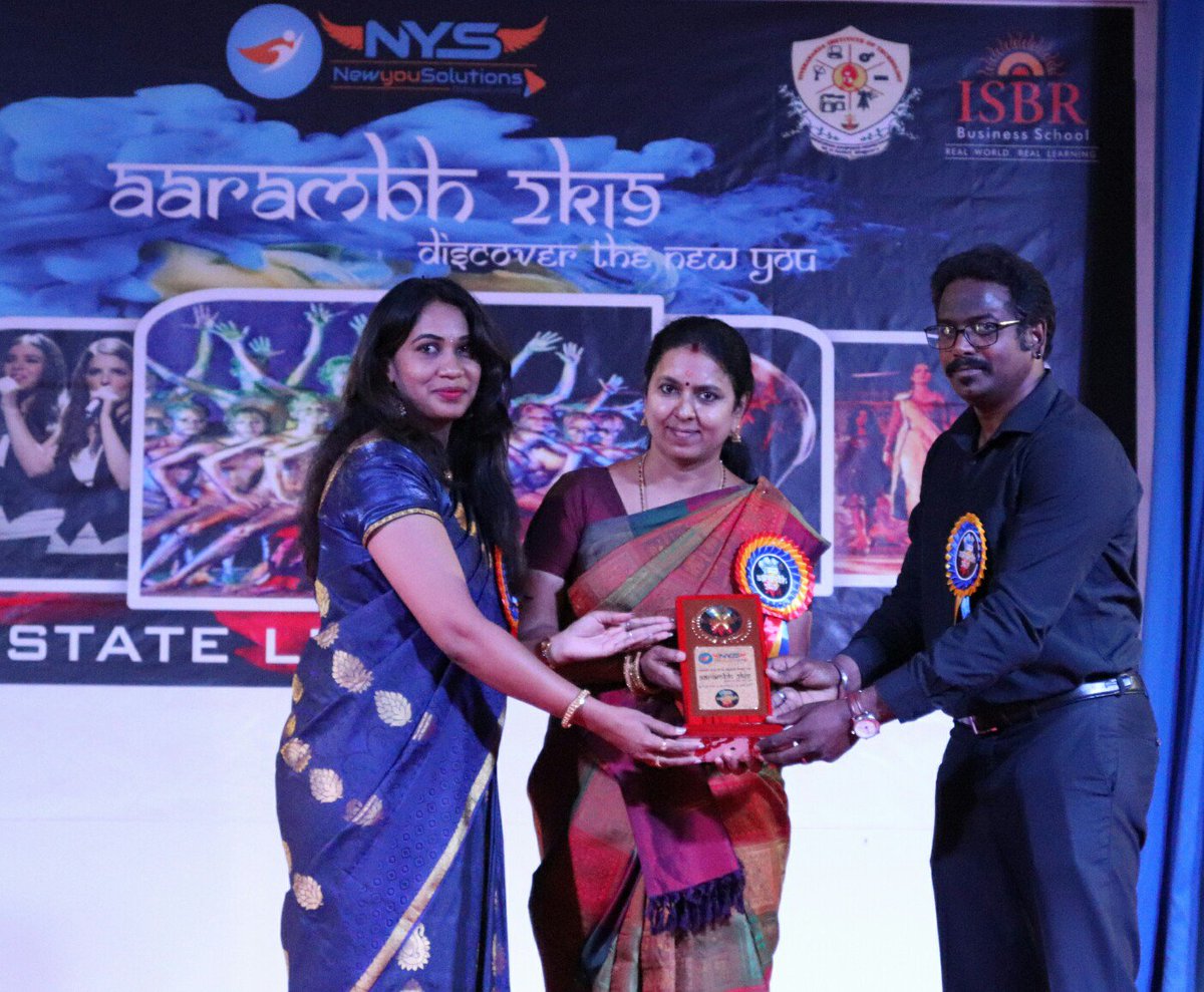 GPR_Group's tweet photo. A State-level Inter College Cultural Event - Aarambh 2019, conducted by  NYS, where our Click Global (GPR Group) was invited and our National  Head Vijayalakshmi Mohankumar  judged two events (Music competition and Debate), with other prominent experienced VIPs, Music Directors. https://t.co/4cHvX82O6E