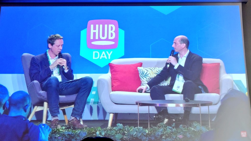 HUBInstitute's tweet image. “Pour nous, un site c’est une mine d’indices et d’opportunités. Pour les détecter, un marketer a besoin d’#IA. On s’est donc beaucoup appuyé sur les outils d’IA de @microsoftfrance.” Julien Dugaret CEO &amp;amp; Co-founder @beyable #HUBDAY #Data